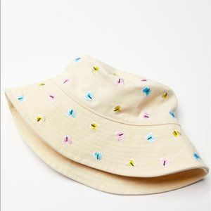 ⭐️ Embroidered Icon Butterfly Bug Boho Peasant Hipster Street Hippie Bucket Hat
